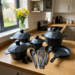 15-Piece Diamond Die Cast Nonstick Cookware Set - Image 9