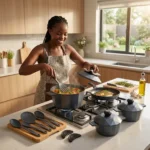 15-Piece Diamond Die Cast Nonstick Cookware Set - Image 7