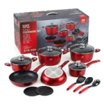 15-Piece REDBERRY JIO Forged Nonstick Cookware Set