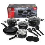 15-Piece REDBERRY JIO Forged Nonstick Cookware Set - Image 9