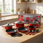 15-Piece REDBERRY JIO Forged Nonstick Cookware Set - Image 7