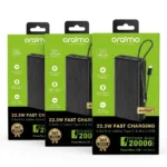 20000mAh Oraimo Power Bank 22.5W Fast Charging PowerNova