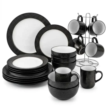 24 Pieces Ceramic Dinner Set