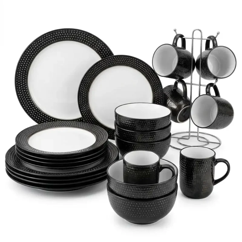 24 Pieces Ceramic Dinner Set