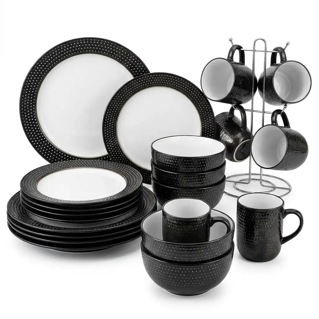 24 Pieces Ceramic Dinner Set