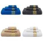 3-Piece Egyptian Cotton Towel Set - Image 9