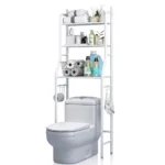3-Tier Over-the-Toilet Rack Organizer - Image 4