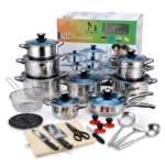 30pcs Marwa German Life Stainless Induction Cookware Set - Image 6
