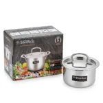 3L REDBERRY Steelica 3 Triply Stainless Steel Casserole