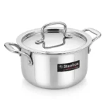 3L REDBERRY Steelica 3 Triply Stainless Steel Casserole