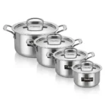 3L REDBERRY Steelica 3 Triply Stainless Steel Casserole