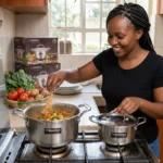 3L REDBERRY Steelica 3 Triply Stainless Steel Casserole