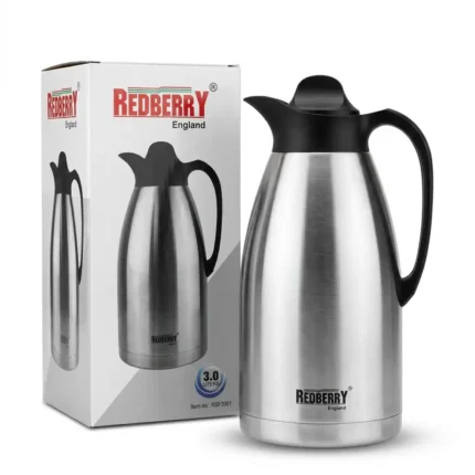 3L REDBERRY Vacuum Flask Stainless Steel | Smart Enterprise