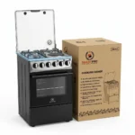 50x55 Smartpro Cooker 3 Gas Burners + 1 Electric Hotplate