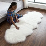 60 by 180 Faux Fur Irregular Carpet | Smart Enterprise