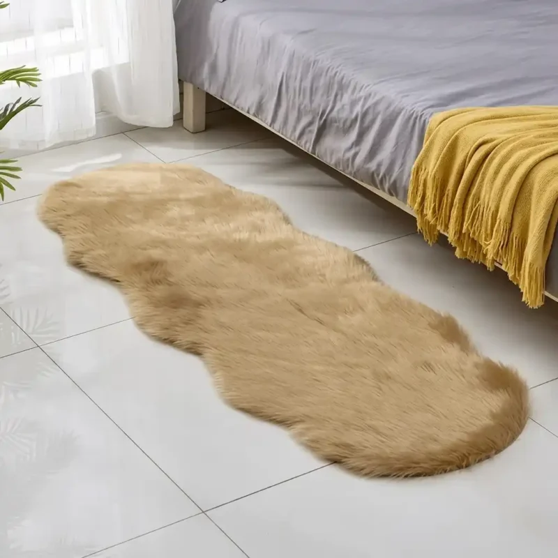 60 by 180 Faux Fur Irregular Carpet | Smart Enterprise