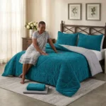 6x6/6x7 Warm Sherpa Fleece Duvet Set