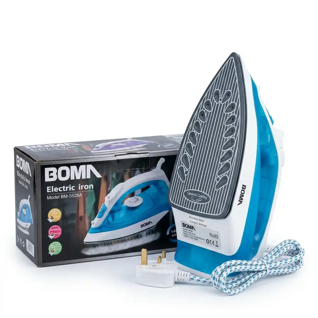 BOMA Steam Iron box – Ceramic Coating Base