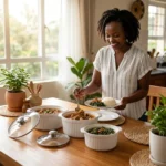 Ceramic Serving Bowls (3 pcs)