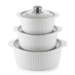 Ceramic Serving Bowls (3 pcs)