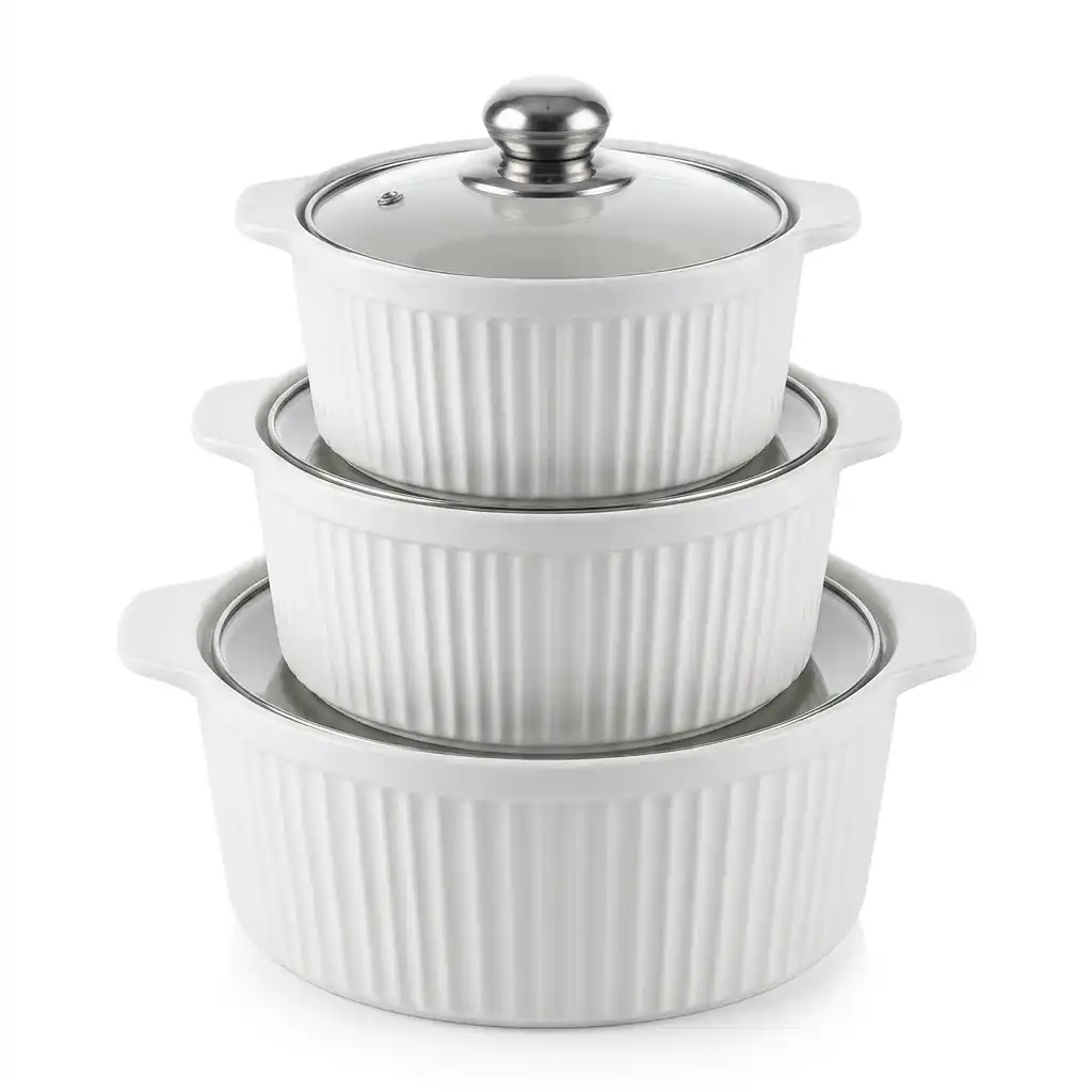 Ceramic Serving Bowls (3 pcs) Ceramic Serving Bowls (3 pcs)