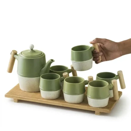 8-in-1 Ceramic Tea Set