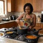 Edenberg 10-Piece Black Cookware Set EB 5649