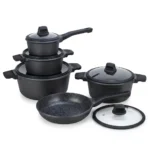 Edenberg 10-Piece Black Cookware Set EB 5649