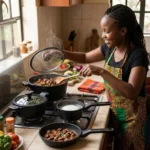 Edenberg 10-Piece Cookware Set with Silicone Covers EB 5631 - Image 3