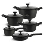 Edenberg 10-Piece Cookware Set with Silicone Covers EB 5631 - Image 6