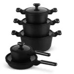 Edenberg 10-Piece Cookware Set with Silicone Covers EB 5631 - Image 4