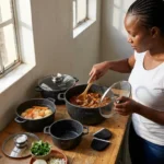 Edenberg 10PCS Granite Cookware Set – EB-8142 - Image 15