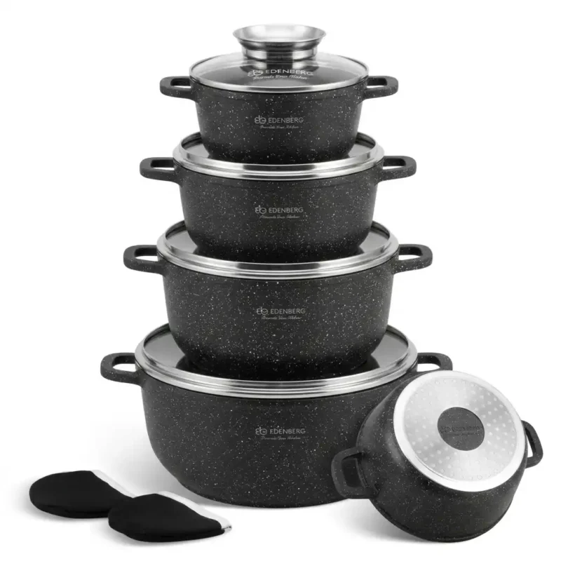 Edenberg 10PCS Granite Cookware Set – EB-8142