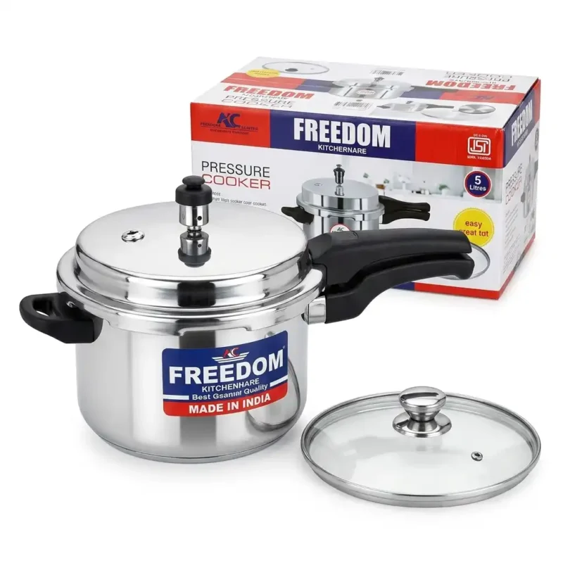 Freedom Stainless Steel Pressure Cooker - 5 Litres