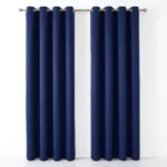 High-Quality Full Black Out Curtains – Navy-Blue