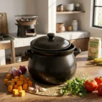 Kitchen Choice Porcelain Casserole Cooking Pot