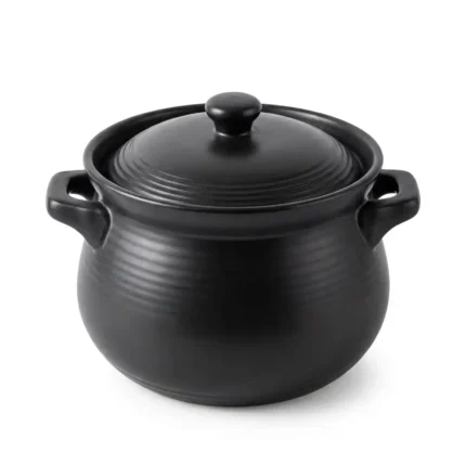Kitchen Choice Porcelain Casserole Cooking Pot – 5 3 Litres