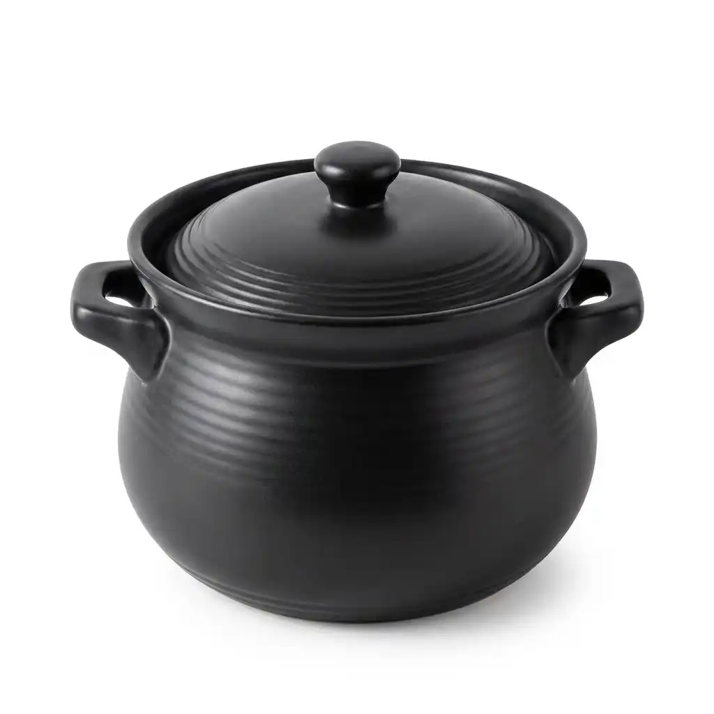 Kitchen Choice Porcelain Casserole Cooking Pot – 5 3 Litres
