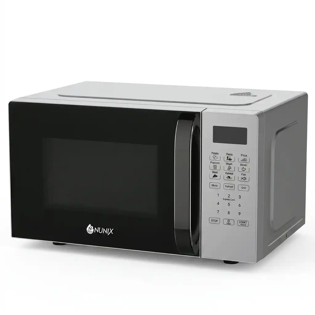 Nunix C20PG 20L Microwave with Grill – 800W Power Nunix C20PG 20L Microwave with Grill – 800W Power