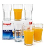 Redberry 300ml Glass Tumbler (6 Pieces) - Image 3