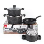 REDBERRY 7pcs Granite Cookware Set - Image 12