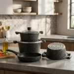 REDBERRY 7pcs Granite Cookware Set - Image 5