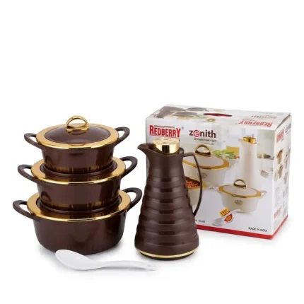 Redberry Zenith 4-Piece Plastic Hotpot Set | Smart Enterprise