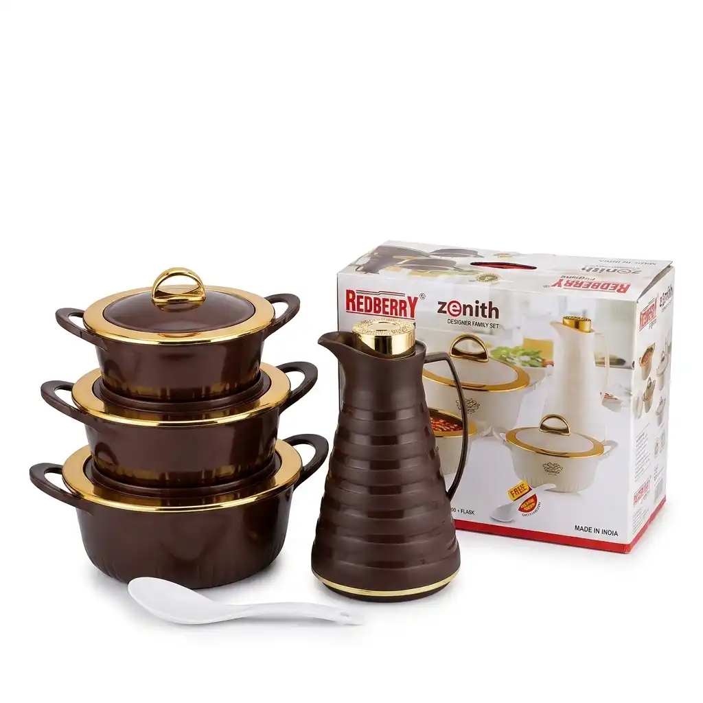 Redberry Zenith 4-Piece Plastic Hotpot Set | Smart Enterprise