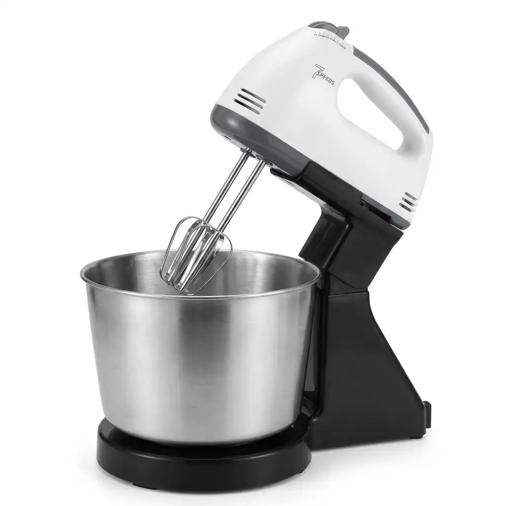 Scarlett Electric Hand Mixer With Stand - 3L Bowl