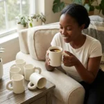 Set of 6 Ceramic Mugs - Image 8