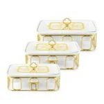 Signature Rectangular White Porcelain Casserole - Image 12