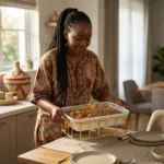 Signature Rectangular White Porcelain Casserole - Image 8