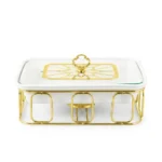 Signature Rectangular White Porcelain Casserole - Image 9