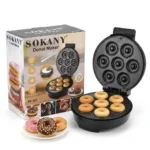 Sokany 7 Pieces Non Sticky Donut Maker - 1200W